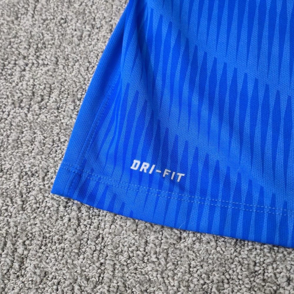 Nike Star India Short Sleeve Dri-Fit Jersey Shirt Adult Size M Cricket Blue - Picture 4 of 5